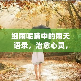 细雨呢喃中的雨天语录，治愈心灵，汲取励志力量