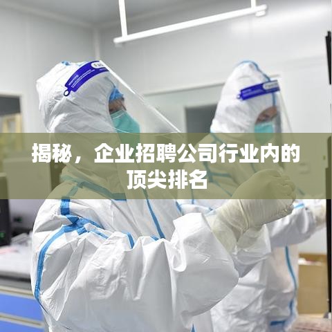 揭秘，企业招聘公司行业内的顶尖排名