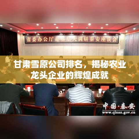甘肃雪原公司排名，揭秘农业龙头企业的辉煌成就