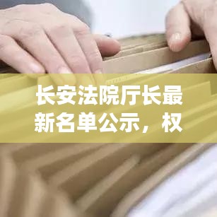 长安法院厅长最新名单公示，权威发布解读，一网打尽最新动态