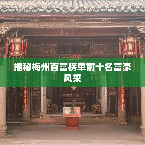 揭秘梅州首富榜单前十名富豪风采