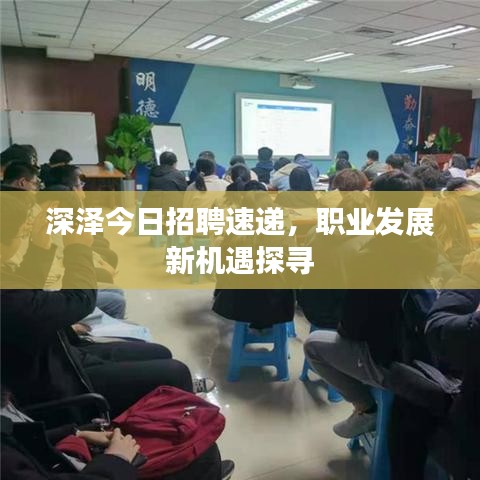 深泽今日招聘速递，职业发展新机遇探寻