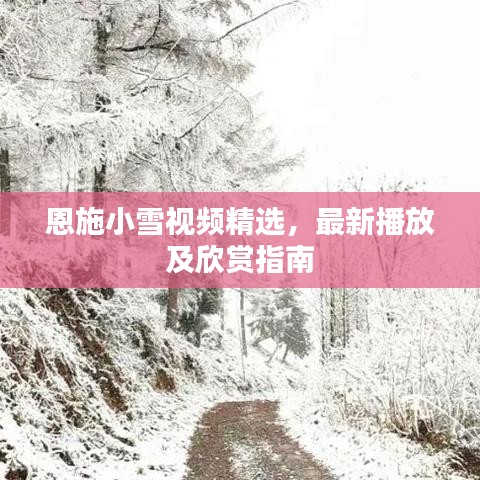 恩施小雪视频精选，最新播放及欣赏指南