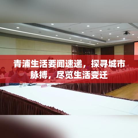 青浦生活要闻速递，探寻城市脉搏，尽览生活变迁
