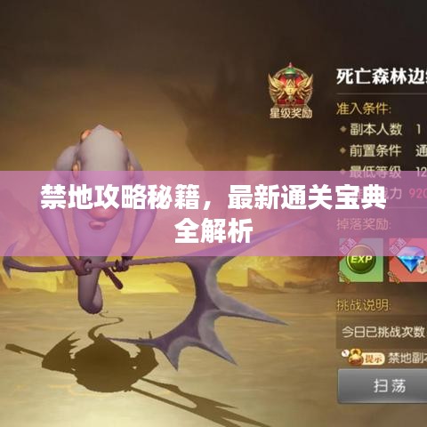 禁地攻略秘籍，最新通关宝典全解析