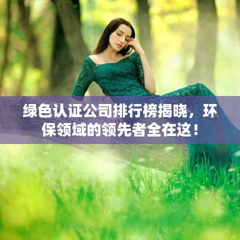 绿色认证公司排行榜揭晓，环保领域的领先者全在这！