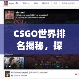 CSGO世界排名揭秘，探索电子竞技巅峰的神秘面纱之旅