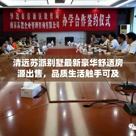 清远苏派别墅最新豪华舒适房源出售，品质生活触手可及