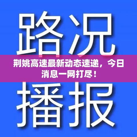 荆姚高速最新动态速递，今日消息一网打尽！
