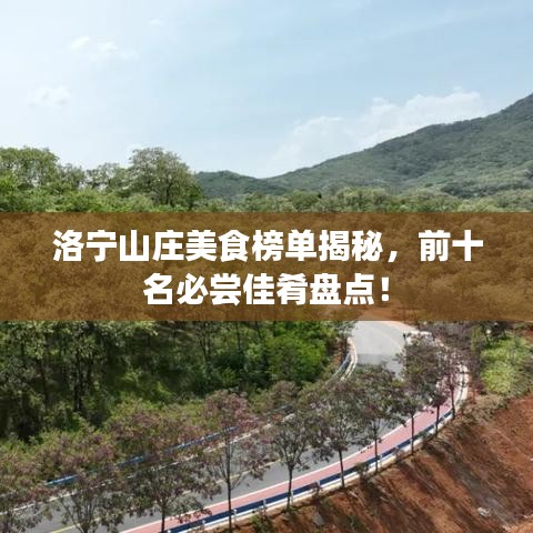 洛宁山庄美食榜单揭秘，前十名必尝佳肴盘点！