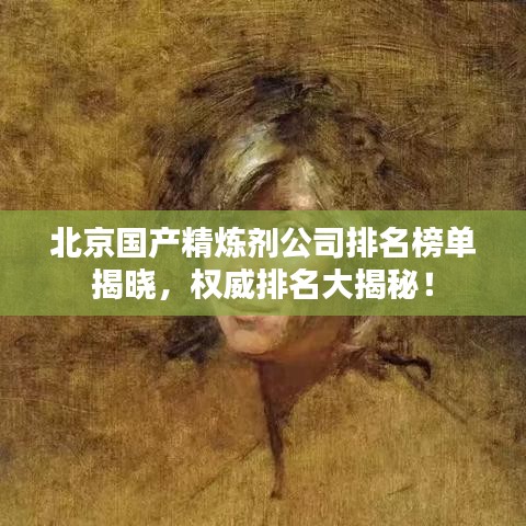 北京国产精炼剂公司排名榜单揭晓，权威排名大揭秘！