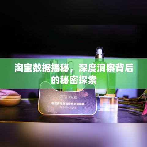 淘宝数据揭秘，深度洞察背后的秘密探索