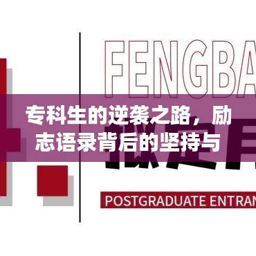 专科生的逆袭之路，励志语录背后的坚持与奋斗传奇故事
