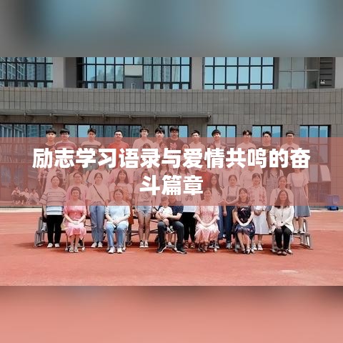 励志学习语录与爱情共鸣的奋斗篇章