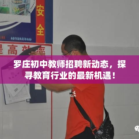 罗庄初中教师招聘新动态，探寻教育行业的最新机遇！