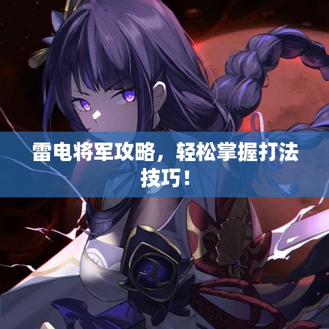 雷电将军攻略，轻松掌握打法技巧！