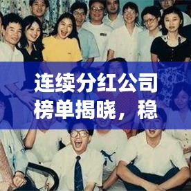 连续分红公司榜单揭晓，稳定回报企业佼佼者一览
