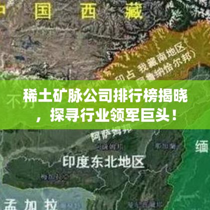 稀土矿脉公司排行榜揭晓，探寻行业领军巨头！