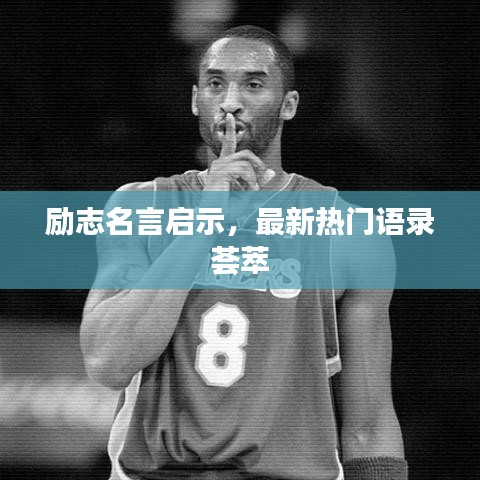 励志名言启示，最新热门语录荟萃