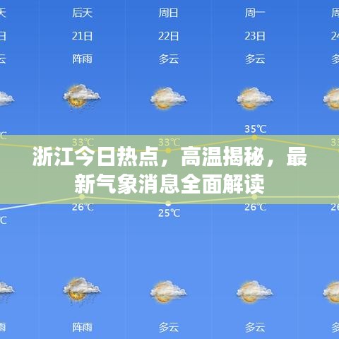 浙江今日热点，高温揭秘，最新气象消息全面解读
