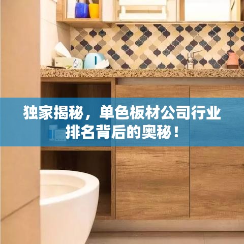 独家揭秘，单色板材公司行业排名背后的奥秘！