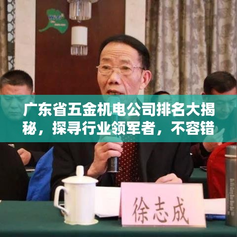广东省五金机电公司排名大揭秘，探寻行业领军者，不容错过！