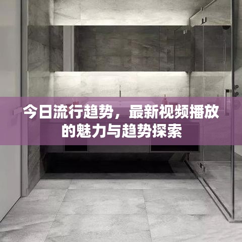今日流行趋势，最新视频播放的魅力与趋势探索
