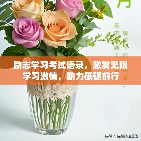 励志学习考试语录，激发无限学习激情，助力砥砺前行