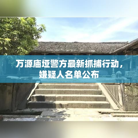 万源庙垭警方最新抓捕行动，嫌疑人名单公布