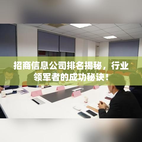 招商信息公司排名揭秘，行业领军者的成功秘诀！