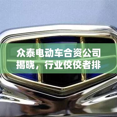 众泰电动车合资公司揭晓，行业佼佼者排名揭秘！
