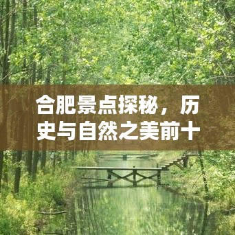 合肥景点探秘，历史与自然之美前十名排名榜单揭晓！