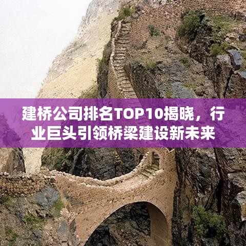 建桥公司排名TOP10揭晓，行业巨头引领桥梁建设新未来