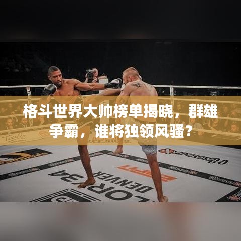 格斗世界大帅榜单揭晓，群雄争霸，谁将独领风骚？