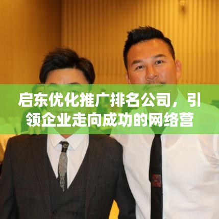 启东优化推广排名公司，引领企业走向成功的网络营销先锋