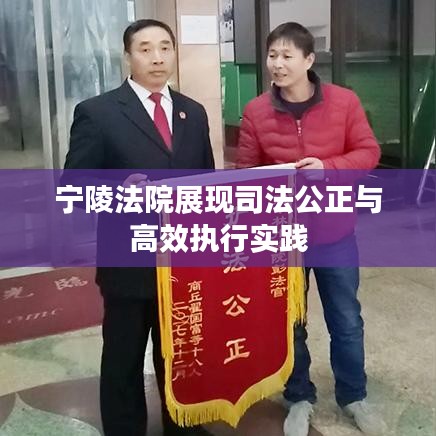 宁陵法院展现司法公正与高效执行实践