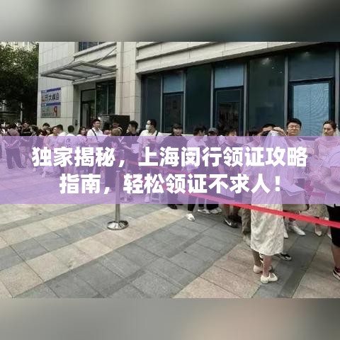 独家揭秘，上海闵行领证攻略指南，轻松领证不求人！