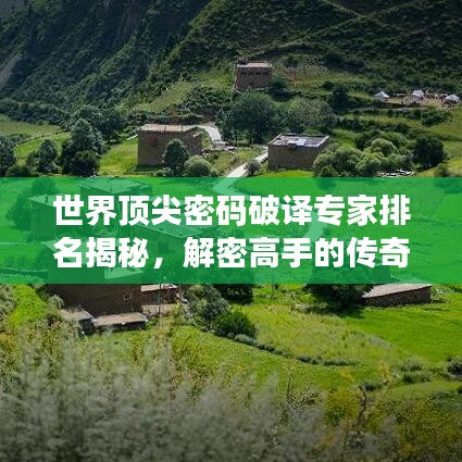 世界顶尖密码破译专家排名揭秘，解密高手的传奇旅程