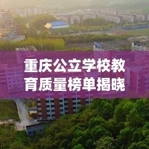重庆公立学校教育质量榜单揭晓，前十名学校实力见证！