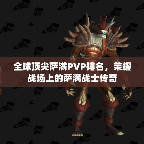 全球顶尖萨满PVP排名，荣耀战场上的萨满战士传奇