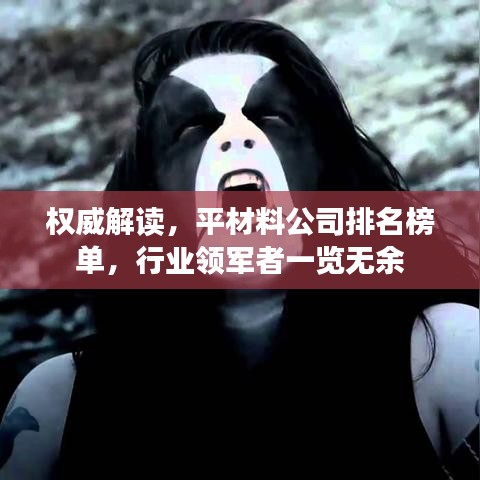 权威解读，平材料公司排名榜单，行业领军者一览无余