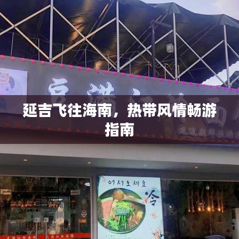 延吉飞往海南，热带风情畅游指南
