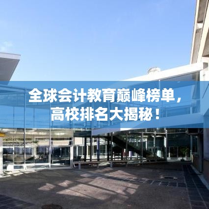 全球会计教育巅峰榜单，高校排名大揭秘！