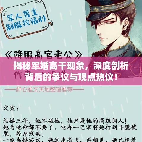 揭秘军婚高干现象，深度剖析背后的争议与观点热议！