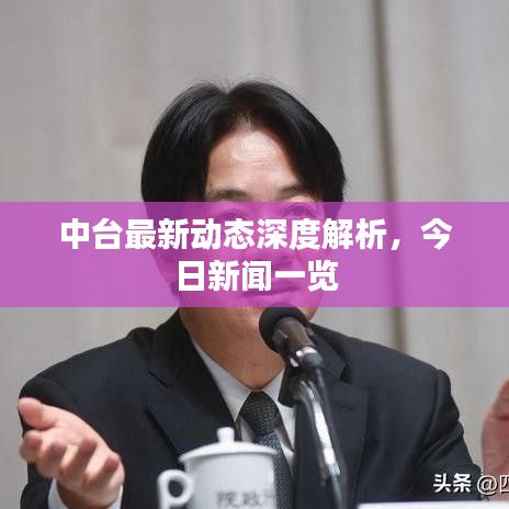 中台最新动态深度解析，今日新闻一览