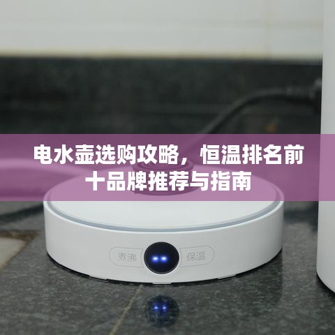 电水壶选购攻略，恒温排名前十品牌推荐与指南