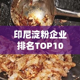 印尼淀粉企业排名TOP10揭晓，探究淀粉产业的领军企业风采！