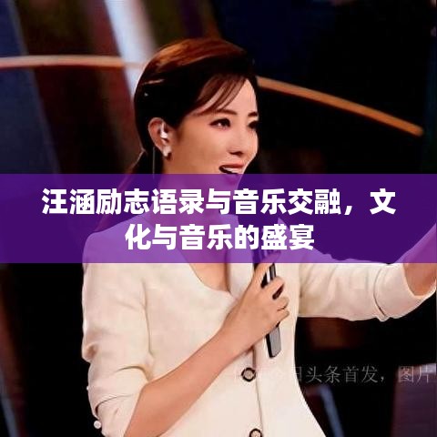 汪涵励志语录与音乐交融，文化与音乐的盛宴