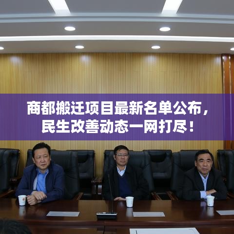 商都搬迁项目最新名单公布，民生改善动态一网打尽！
