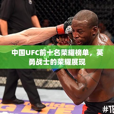 中国UFC前十名荣耀榜单，英勇战士的荣耀展现